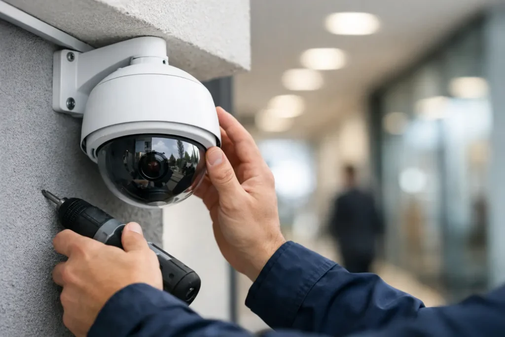 Mag je overal beveiligingscamera ophangen?