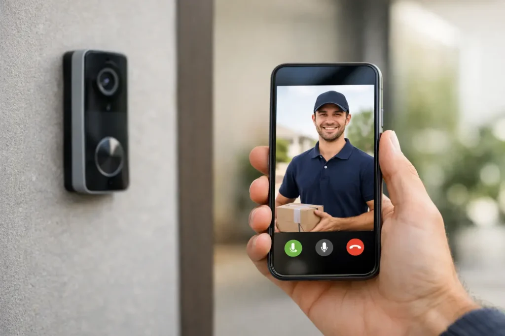 Videodeurbel met smartphone bediening kiezen