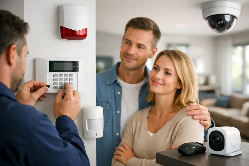Alarmsysteem laten installeren in uw woning