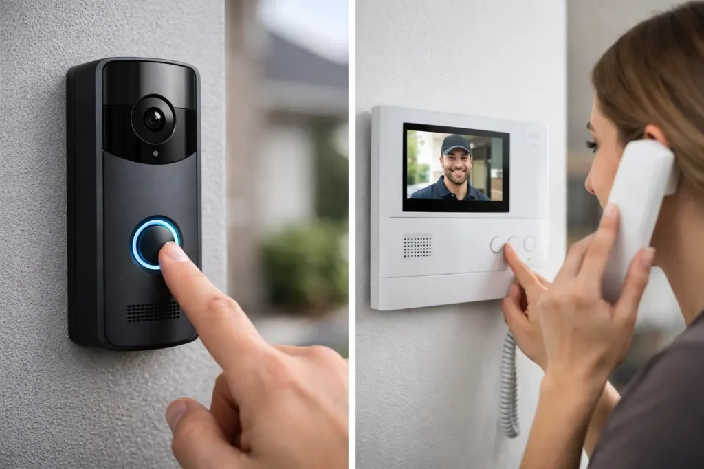Videodeurbel versus intercomsysteem appartement