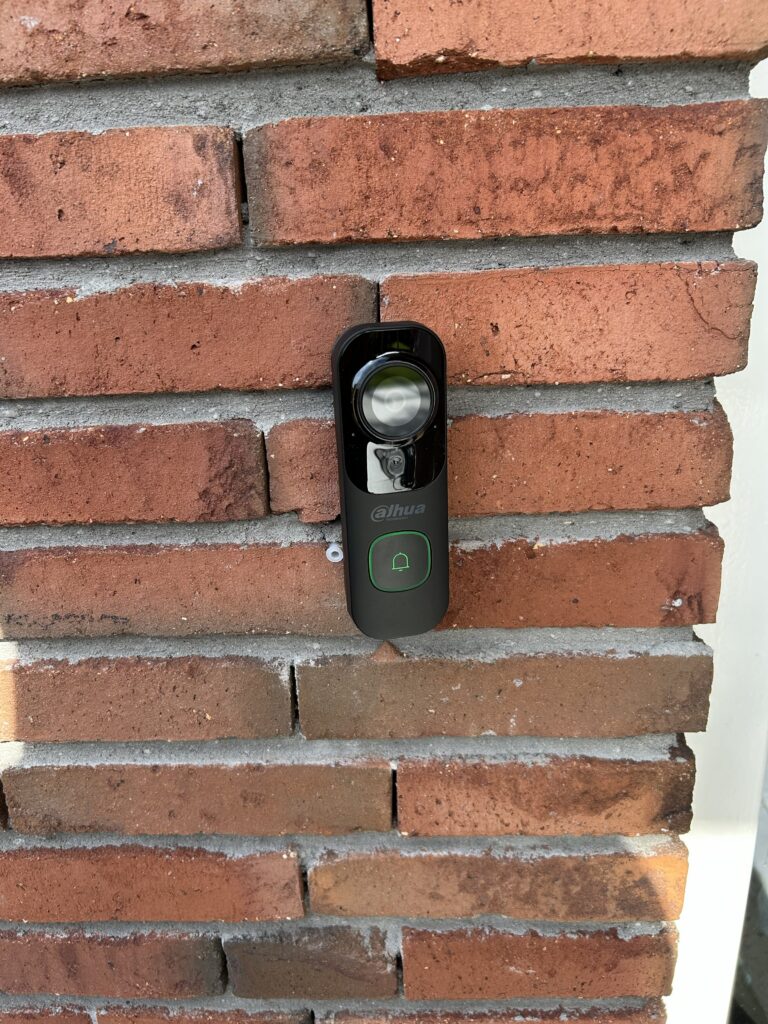 Dahua videodeurbel installeren