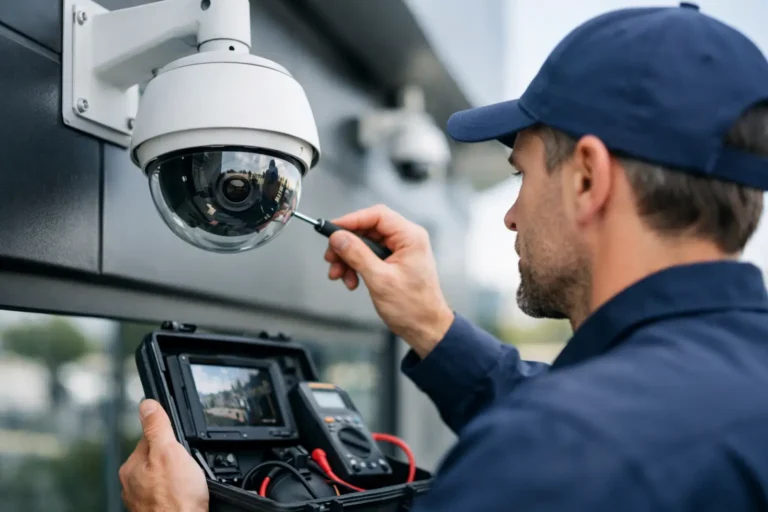 Onderhoud van camerabewakingssystemen werkt preventief