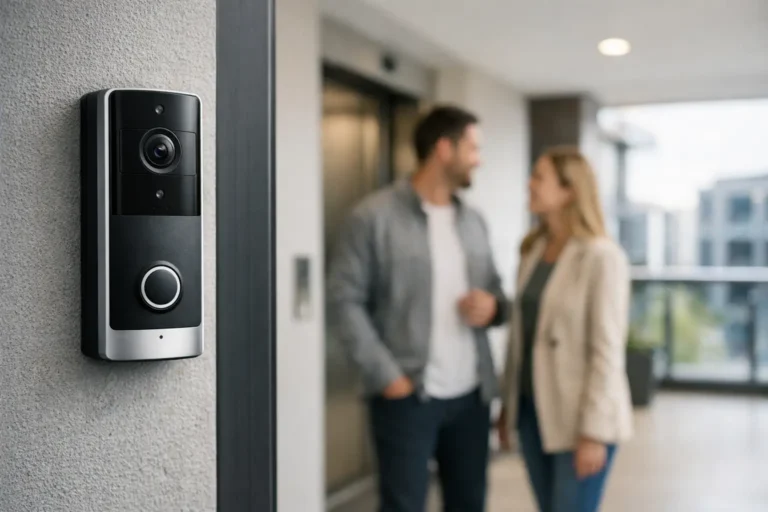 Moderne videodeurbellen voor appartementen